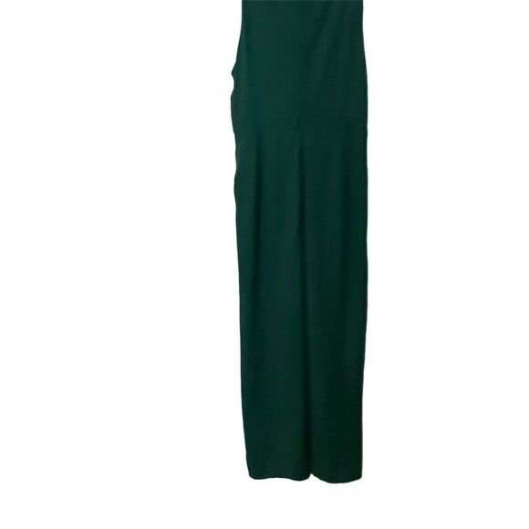 Sarin Mathews Green Emerald Sleeveless V Neck Wrap Dress XL - Picture 7 of 15